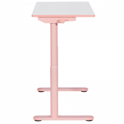 Ергономично детско бюро Carmen CR-103, Панел за управление, Сензор против сблъсък, Нивелиращи се крака, До 40 кг, Розов