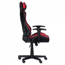 Carmen 6196 Gaming Chair, 130 kg, Rocking Adjustment, Shock Absorption, Red/Black