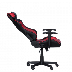 Carmen 6196 Gaming Chair, 130 kg, Rocking Adjustment, Shock Absorption, Red/Black