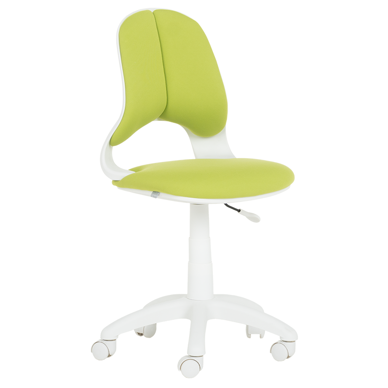 Carmen 6017-2 Children's Chair, Up to 70 kg, Gas Lift, Polypropylene Casters, Upholstery, Reseda