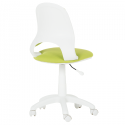 Carmen 6017-2 Children's Chair, Up to 70 kg, Gas Lift, Polypropylene Casters, Upholstery, Reseda