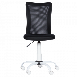 Carmen 7121 High Chair, Up to 70 kg, Gas Spring, Polypropylene Wheels, Black