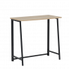 Carmen VITEZ Folding Desk, 80 x 40 x 76 cm, Sonoma/Oak