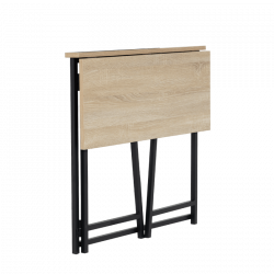 Carmen VITEZ Folding Desk, 80 x 40 x 76 cm, Sonoma/Oak