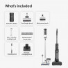 Tineco Floor One Switch S7 Pet Upright Vacuum Cleaner and Squeegee 2in1, 230W, 0.72L dirty/0.85L clean/0.6L dust, Αυτονομία έως 65 λεπτά, 4 λειτουργίες, σύστημα αυτοκαθαρισμού FlashDry, Λευκό/Μαύρο