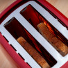 Oliver Voltz Daisy OV51440W Toaster, 700W, 2-slice, 6 settings, Removable crumb tray, Red