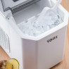 Ледогенератор Oliver Voltz OV51447B, 120W, 12 кг/ден, 1.3 л, Кръгла и куршумообразна форма, Бял