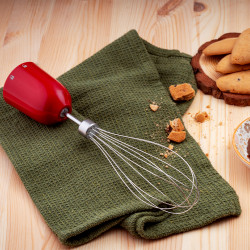 Oliver Voltz OV51112WSC 3-in-1 Blender, Chopper, and Mixer, 800W, 700 ml, 2 speeds, Stainless steel blade and mixing attachment, Red