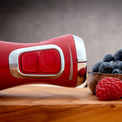 Μπλέντερ Oliver Voltz Daisy OV51112W, 800W, Ανοξείδωτο, 2 ταχύτητες, Turbo, Κόκκινο