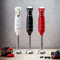 Blender Oliver Voltz Daisy OV51112W, 800W, Otel inoxidabil, 2 viteze, Turbo, Negru