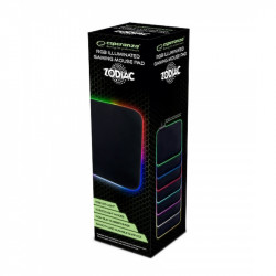 Mouse pad Esperanza Zodiac EGP105, 35x25 cm, RGB backlight cu 10 culori, USB 2.0, Negru