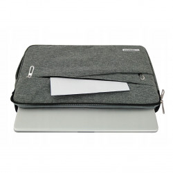 Geanta pentru laptop Esperanza Verona ET193, 15.6", Captuseala moale, Confortabila si usor de transportat, Gri