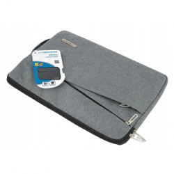 Geanta pentru laptop Esperanza Verona ET193, 15.6", Captuseala moale, Confortabila si usor de transportat, Gri