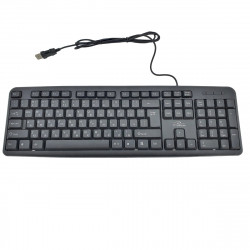Tastatura Titanium TK101BG, USB 2.0, Alfabet latin si chirilic, Negru