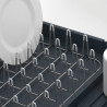 Joseph Joseph Extend 85040 Dish Rack, Drain Spout, Extendable, Cutlery Holder, Gray