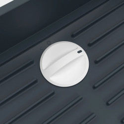 Uscator de vase Joseph Joseph Extend 85040, Orificiu de scurgere, Extensibil, Suport pentru ustensile, Gri