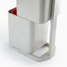 Кошче за боклук 3в1 Joseph Joseph Totem Compact 30064, 2x20 л, 3 л контейнер за оптадъци, Вертикален дизайн, Сменяеми филтри с активен въглен, Бежов