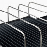 Joseph Joseph Dish Rack 851690, Extendable, Drainage, Knife Compartment, Collapsible, Dark Gray/Stainless Steel