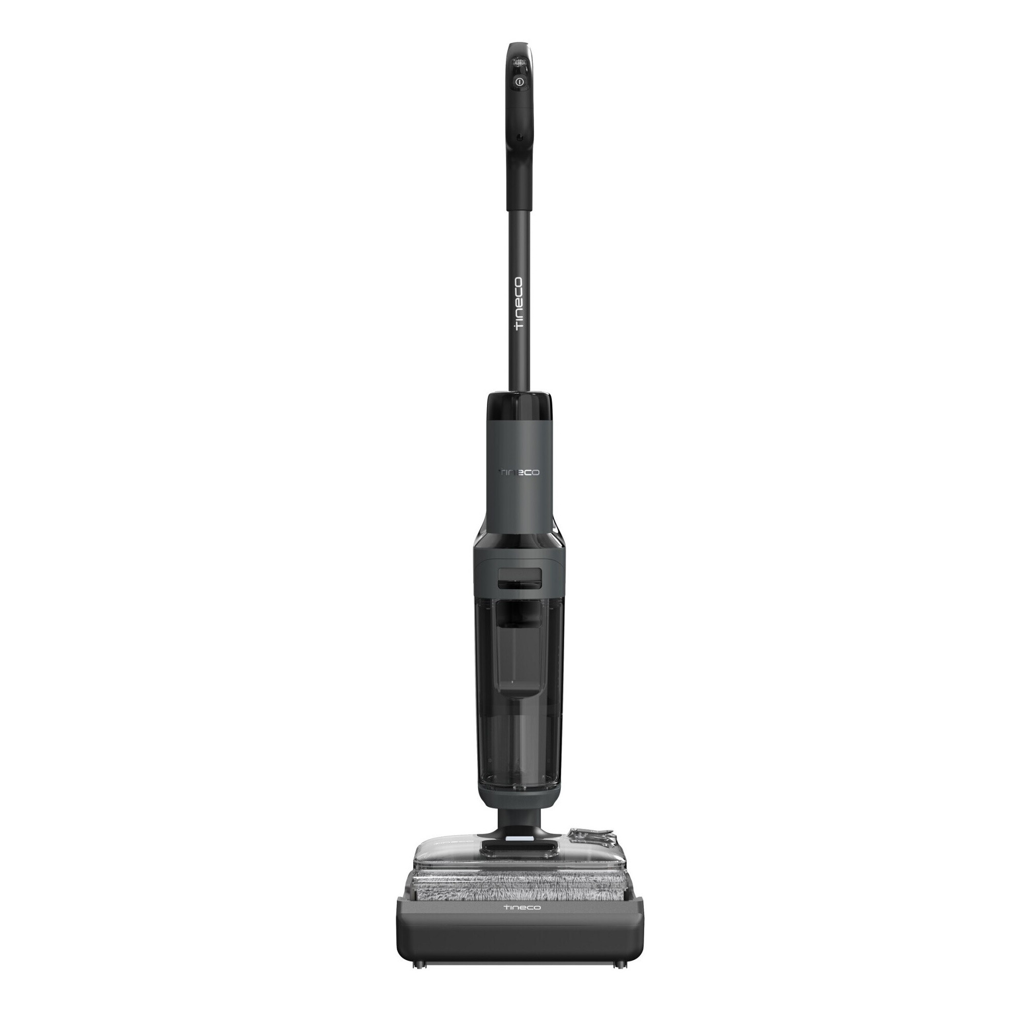 Вертикална прахосмукачка Tineco Floor One S6 Stretch Extreme, 220W, 18000 Pa, Сухо/Мокро, 0.72 л мръсна/0.8 л чиста, Автономия 40 мин, 233 м2, LED дисплей, Гласов ...