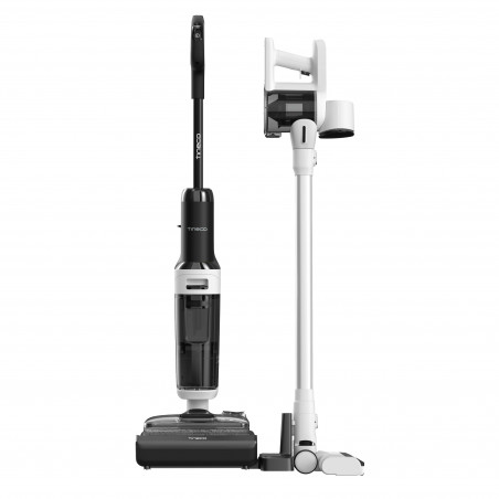 Tineco Floor One Switch S6 Stretch Plus 5in1 όρθια ηλεκτρική σκούπα, 21000 Pa, Στεγνό/Υγρό, 0.72L βρώμικο/0.8L καθαρό, Wi-Fi, iLoop adaptive power, Μαύρο/λευκό