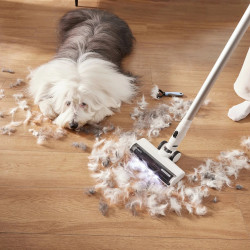 Tineco Floor One Switch S6 Stretch Plus 5in1 όρθια ηλεκτρική σκούπα, 21000 Pa, Στεγνό/Υγρό, 0.72L βρώμικο/0.8L καθαρό, Wi-Fi, iLoop adaptive power, Μαύρο/λευκό