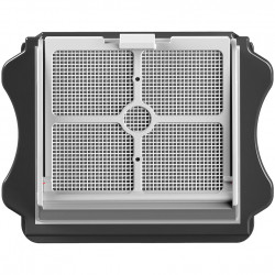 Вертикална прахосмукачка Tineco Floor One S7 Steam Plus 4В1, 240W, Сухо/Мокро, 0.7 л мръсна/0.8 л чиста, LED екран и осветление, Пара + сушене, Бял/черен