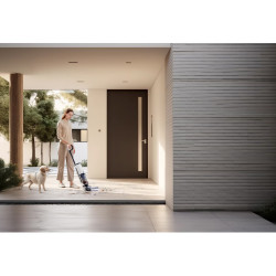 Tineco Floor One S7 Steam Plus 4-in-1 Upright Vacuum Cleaner, 240W, Wet/Dry, 0.7 L dirt/0.8 L clean, LED display and lighting, Steam + Drying, White/Black