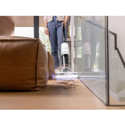 Aspirator vertical Tineco Floor One S7 Steam Plus 4B1, 240W, Curatare uscata/umeda, Ecran LED și iluminare, Abur + uscare, Alb/Negru