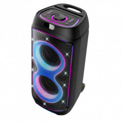 Ηχοσύστημα Crown GTB160BUM, 160W, LCD, Τηλεχειριστήριο, USB, FM, AUX, Bluetooth, Μικρόφωνο, Μαύρο