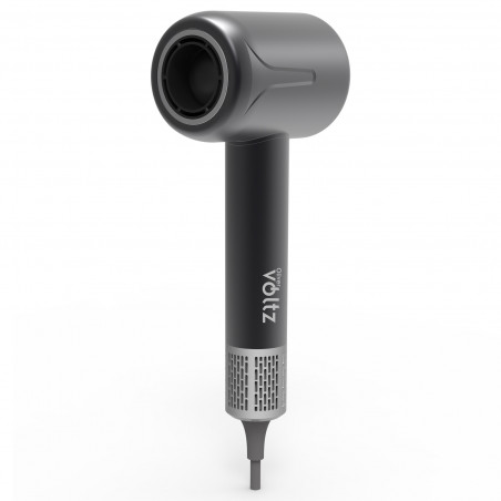 Uscător de păr cu motor fără perii Oliver Voltz OV51100Q, 1600W, 110000 rpm, 3 viteze, 4 setari, Jet rece, Negru