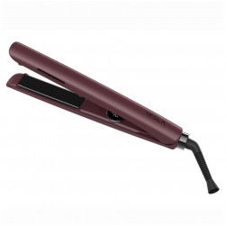 Tesla STH500BB Hair Straightener, 48W, 10 temperature settings, Floating plates, Ceramic tourmaline coating, LED display, Up to 230°C, Burgundy
