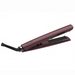 Tesla STH500BB Hair Straightener, 48W, 10 temperature settings, Floating plates, Ceramic tourmaline coating, LED display, Up to 230°C, Burgundy