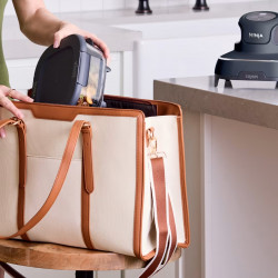 Forró légfritőz hordozható 4in1 Ninja CRISPi FN101EUSG, 1700W, 3.8l, 6 adag, 2 üvegedény, 4 program, PFAS és BPA mentes, Sötétkék