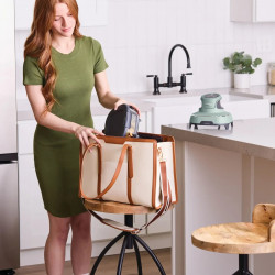 Forró légfritőz hordozható 4in1 Ninja CRISPi FN101EUSG, 1700W, 3.8l, 6 adag, 2 üvegedény, 4 program, PFAS és BPA mentes, zöld színű