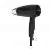 Tesla DRH200BT Hair Dryer, Foldable, 1600W, 16,800 RPM, 2 speeds, 2 heat settings, Concentrator nozzle, Cool shot, Black