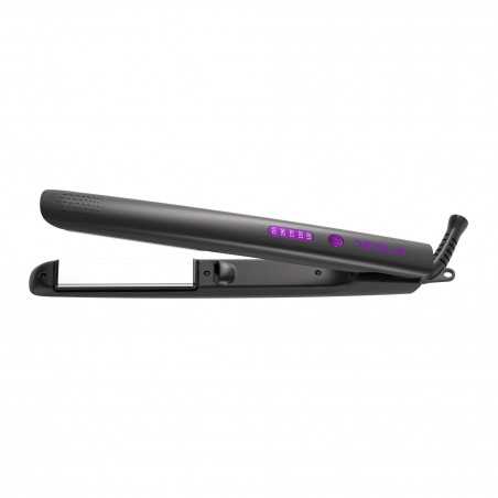 Tesla STH300BP Hair Straightener, 42W, 5 temperature settings, Floating plates, Ceramic tourmaline coating, LED indicator, Up to 210°C, Black/Purple