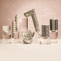 Σίδερο μπούκλας 5in1 Shark HD446JSEU FlexStyle πολλαπλών λειτουργιών, 1650W, 3 ταχύτητες, 3 ρυθμίσεις θερμοκρασίας, αυτόματη μπούκλα Coanda Wrap & Fix, στέγνωμα, ίσιωμα, σαμπάνια/διαμάντι