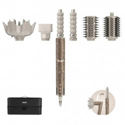 Shark HD446JSEU FlexStyle 5-in-1 Multi-Function Hair Styler, 1650W, 3 speeds, 3 heat settings, Coanda automatic curl wrapping and setting, Drying, Straightening, Champagne/Diamond