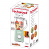 Блендер Techwood TBL-782, 500W, 1.5 л, 2 скорости, Стоманени ножове, Светлозелен