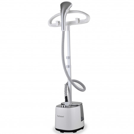 Σίδερο ατμού Techwood TDV-2006, 2000W, 2.8 l, 30 g/min, 90 λεπτά, Θερμική προστασία, 2 ρυθμίσεις, Λευκό