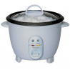 Techwood TCR-102 Rice Cooker, 400W, 1 L, Keep Warm, White