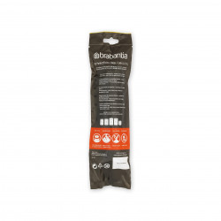 Brabantia PerfectFit Sort&Go/Touch Trash Bags 647033, Size A, 3–5 L, 20 Count, White