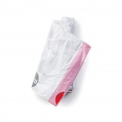 Brabantia PerfectFit Slide/Paper Bin 647034 Trash Bags, Size B, 5–7 L, 20 Count, White