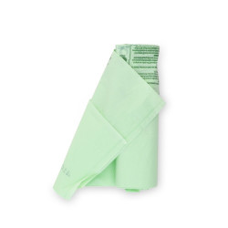 Торбички за кош Brabantia PerfectFit 647031, Размер C, 10-12 л, 10 броя, Биоразградими, Зелен
