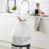 Торбички за кош Brabantia PerfectFit FlatBack+/Touch 647040, Размер L, 40-45 л, 10 броя, Бял