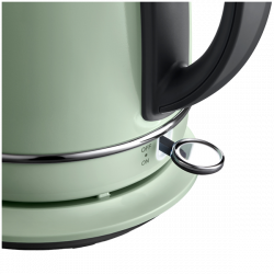 BUYDEEM K640 Electric Kettle, 2400W, 1.7 L, Dry-Boil Protection, BPA-Free, LED, Light Green