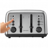 BUYDEEM 4 Slice Toaster, model DT640E, color Stainless Stell, EU