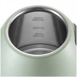 BUYDEEM Electric Gooseneck Coffee Kettle, model K821, color Cozy Greenish EU