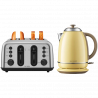 BUYDEEM K640 Electric Kettle, 2400W, 1.7 L, Dry-Boil Protection, BPA-Free, LED, Yellow