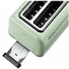BUYDEEM 2 Slice Toaster, model DT620E, color Cozy Greenish, EU